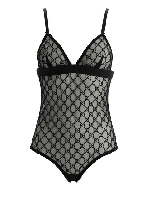 sheer gucci underwear|gucci bodysuit.